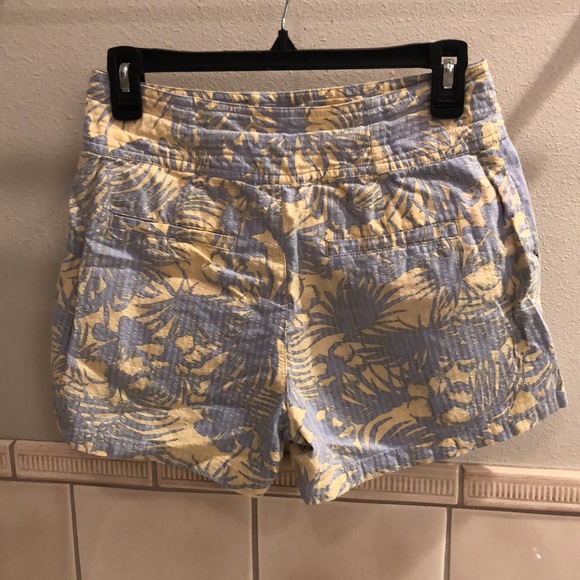 New Free People Island Tropical Mango combo coastal seersucker palm tree short - Picture 9 of 12